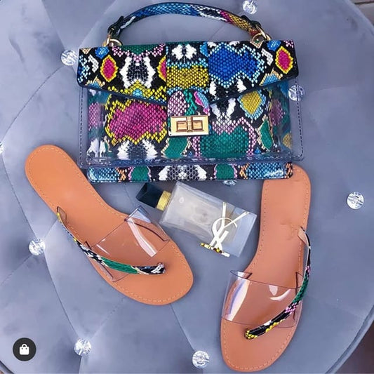 Handbags and Sandals set